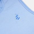 blue tank top neckline