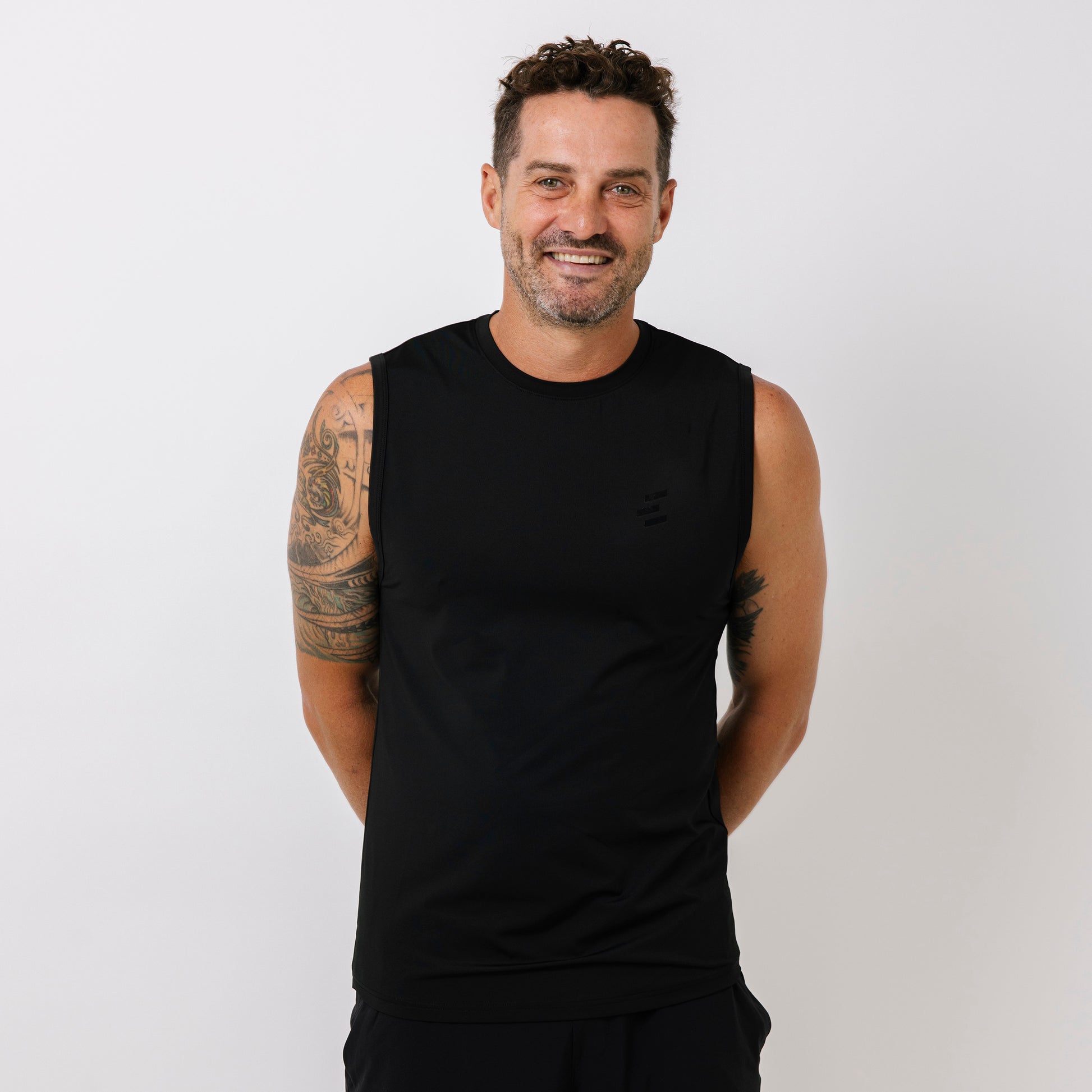 black tank active wear