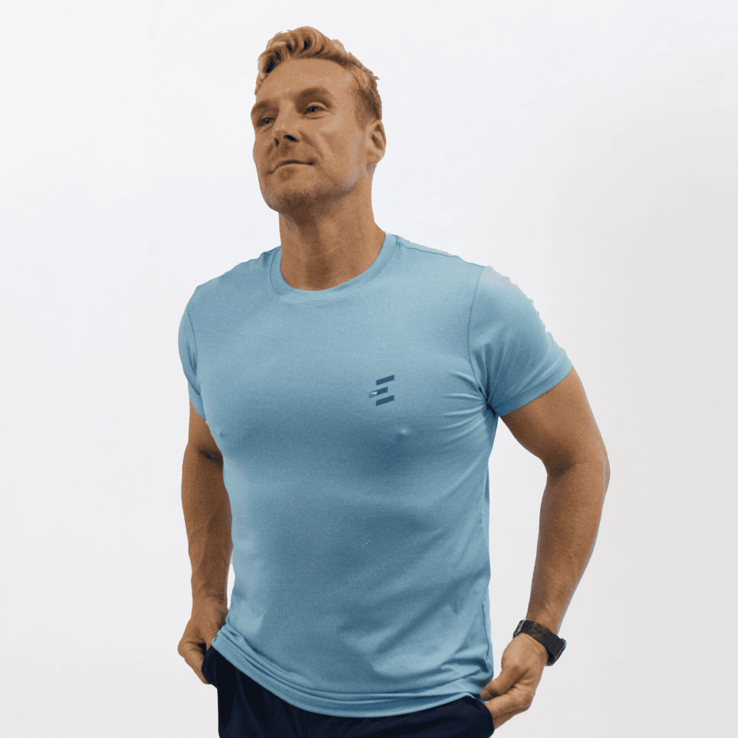 blue active tee